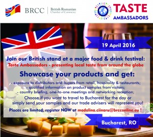 Taste Ambassadors-Poster Blue