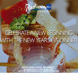 NEW YEAR’S EVE DINNER AT RADISSON BLU HOTEL