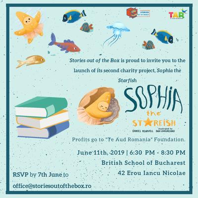 Launching event for a children’s book: “Sophia the Starfish”