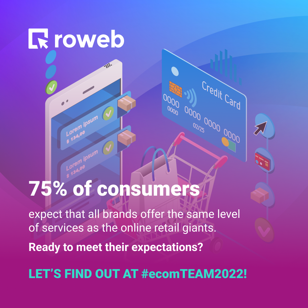 Roweb Team at ecomTeam – a must-have event for the eCommerce community