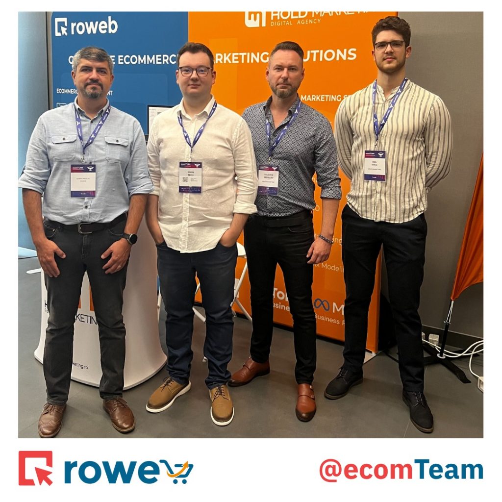 Roweb Team at ecomTeam – a must-have event for the eCommerce community